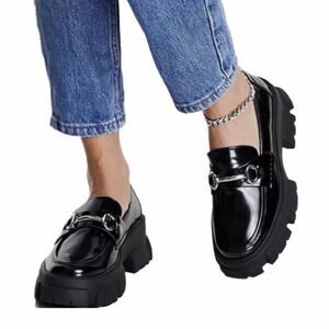 Steve Madden Trifecta Platform Loafers Size 7